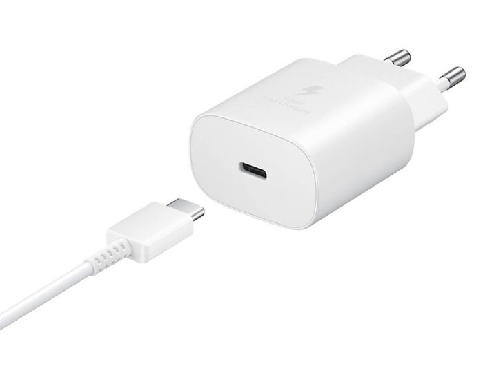 SAMSUNG ADAPTER+KABEL HITRI TYPE-C TO TYPE-C 25W WHITE - Image 3