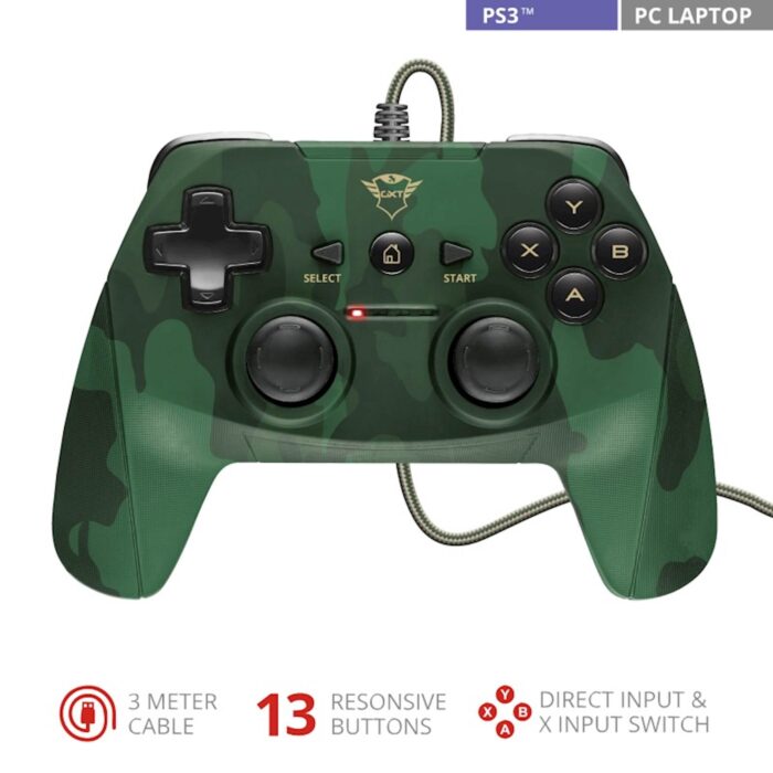 TRUST IGRALNI PLOŠČEK ŽIČNI YULA GXT 540C CAMO - Image 3