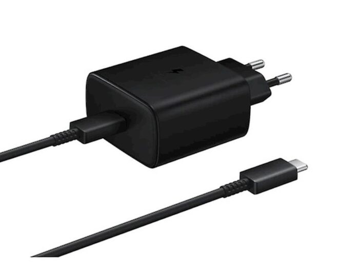SAMSUNG ADAPTER+KABEL HITRI TYPE-C TO TYPE-C 45W BLACK