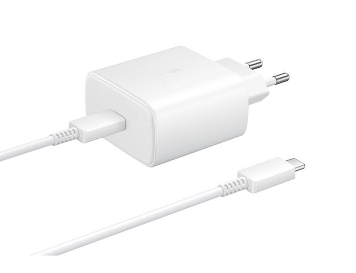 SAMSUNG ADAPTER+KABEL HITRI TYPE-C TO TYPE-C 45W WHITE