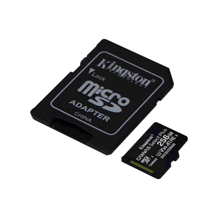 KINGSTON SPOMINSKA KARTICA 256GB CANVAS SELECT