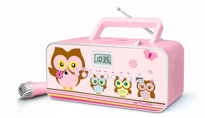 MUSE PRENOSNI RADIO S CD M-29 KP ROZA