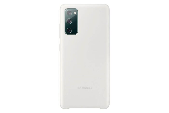 SAMSUNG GALAXY S20 FE SILICONE COVER WHITE - Image 3