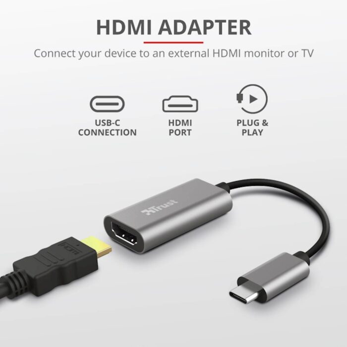 TRUST ADAPTER DALYX USB-C HDMI - Image 3