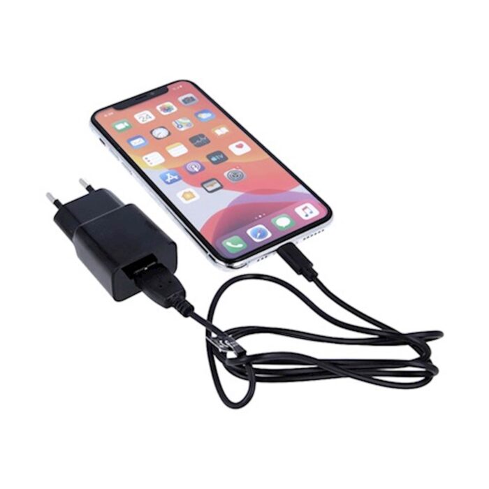 ADAPTER+KABEL MICRO USB 1A ČRN - Image 4
