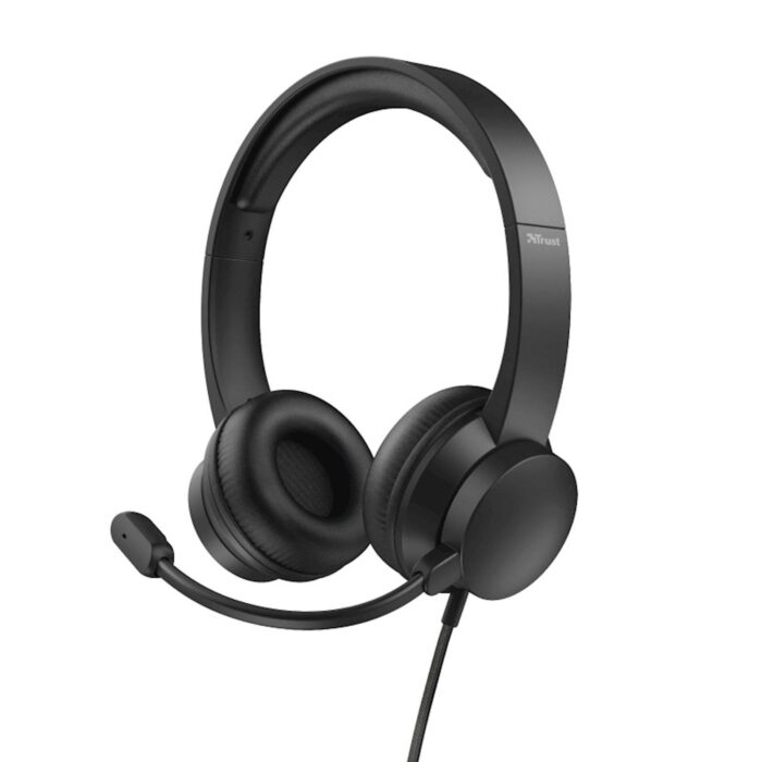 XXXTRUST SLUŠALKE Z MIKROFONOM RYDO USB ČRNE