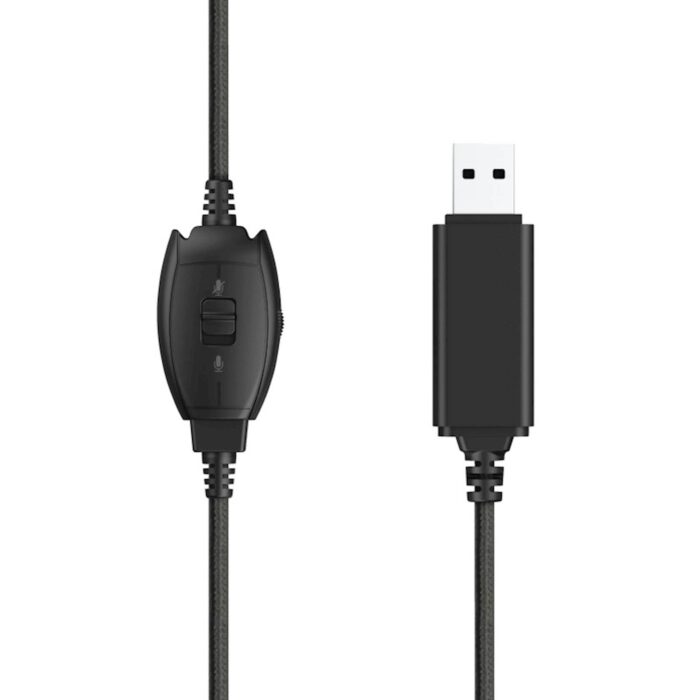XXXTRUST SLUŠALKE Z MIKROFONOM RYDO USB ČRNE - Image 4