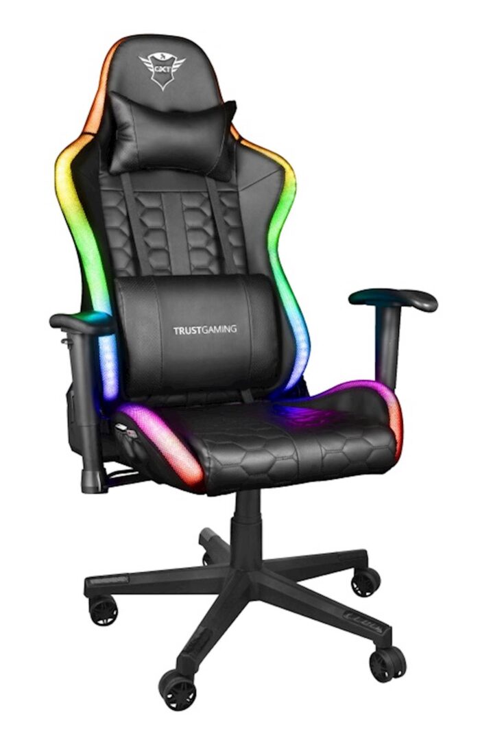 TRUST STOL GAMING  GXT 716 RIZZA RGB LED ILLUMINATED