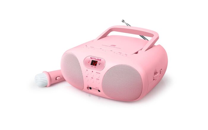 MUSE PRENOSNI RADIO S CD MD-203 KP ROZA