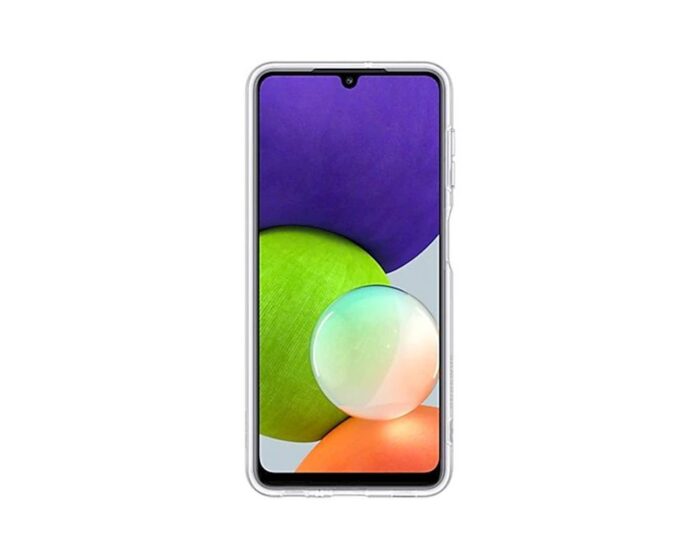 SAMSUNG GALAXY A22 5G SOFT CLEAR COVER TRANSPARENT - Image 3