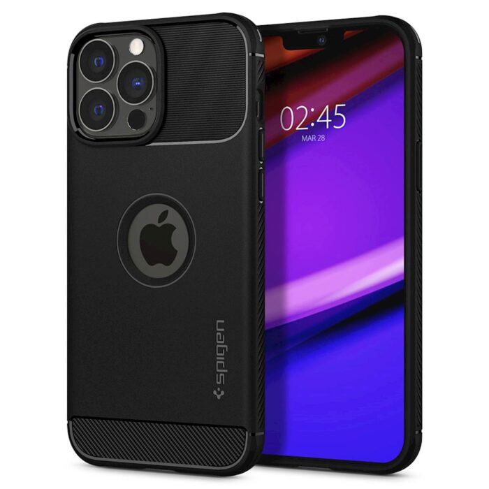 SPIGEN IPHONE 13 PRO MAX RUGGED ARMOR BLACK