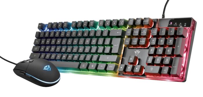 TRUST TIPKOVNICA IN MIŠKA GAMING GXT838 AZOR