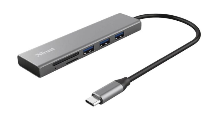 TRUST RAZDELILNIK USB-C HALYX 3xUSB IN RAZDELILNIK