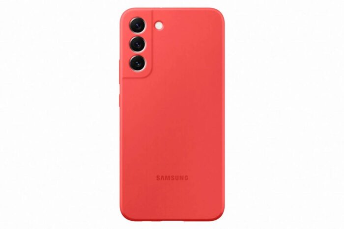 SAMSUNG GALAXY S22 SILICONE COVER CORAL