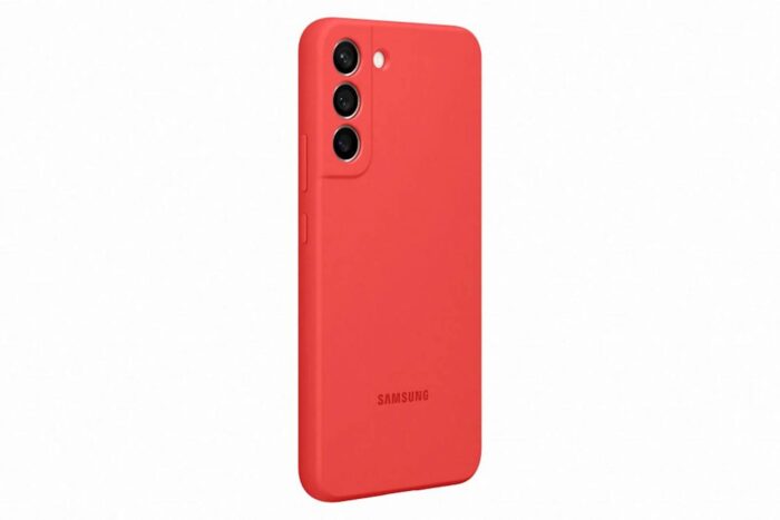SAMSUNG GALAXY S22 SILICONE COVER CORAL - Image 4