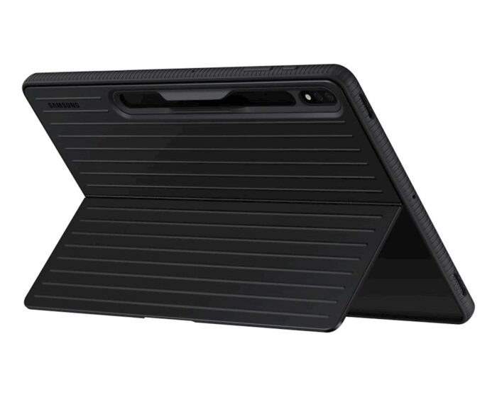 SAMSUNG OVITEK GALAXY TAB S8 PROTECTIVE STANDING COVER BLACK - Image 3