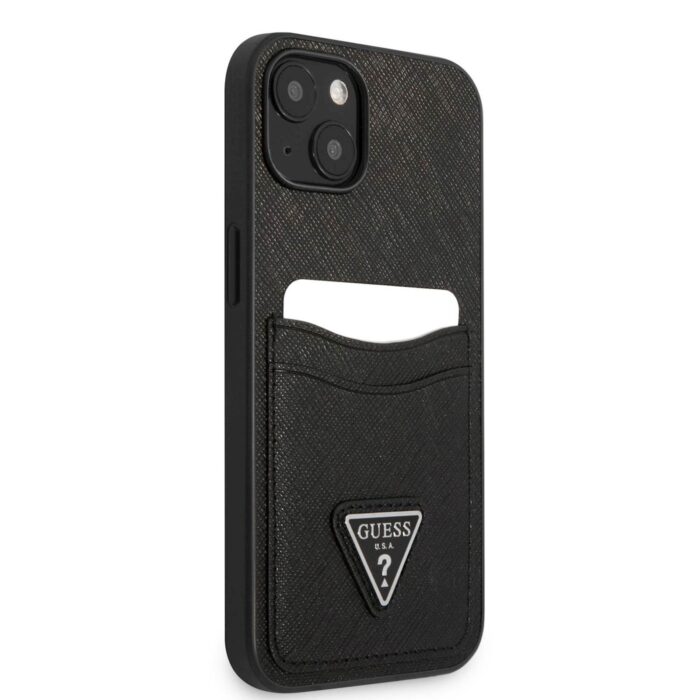 GUESS SAFFIANO IPHONE 13 ČRN - Image 3