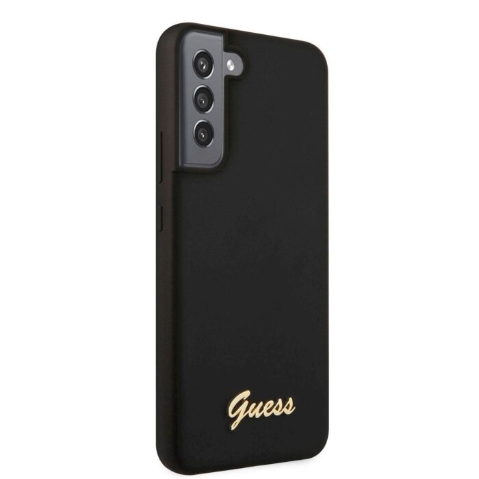 GUESS METAL LOGO SILIKON GALAXY S22+ ČRN - Image 3
