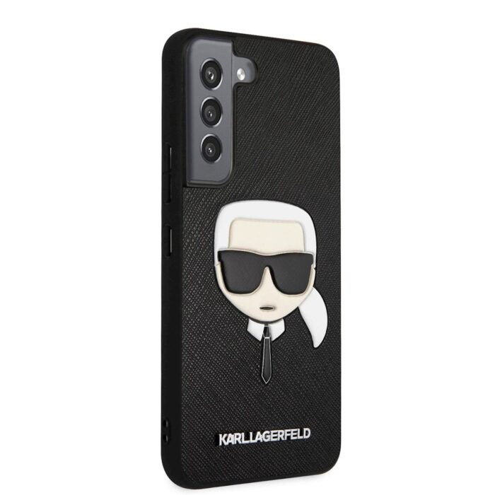 KARL LAGERFELD SAFFIANO OVITEK GALAXY S22+  ČRN - Image 3