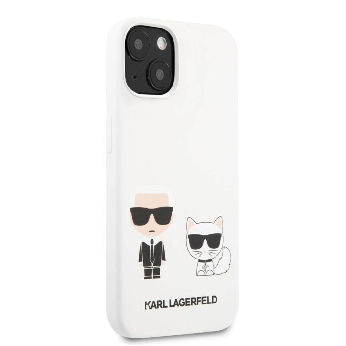 KARL LAGERFELD AND CHOUPETTE SILIKON IPHONE 13 BEL - Image 3
