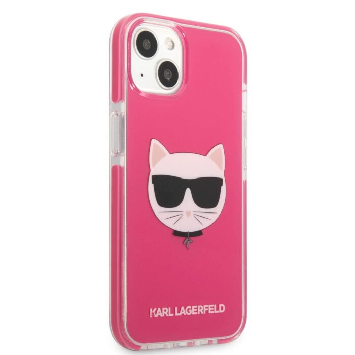 KARL LAGERFELD CHOUPETTE HEAD OVITEK IPHONE 13 ROZA - Image 3