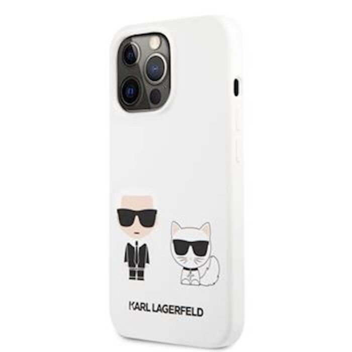 KARL LAG. AND CHOUPETTE SILIKON IPHONE 13 PRO BEL