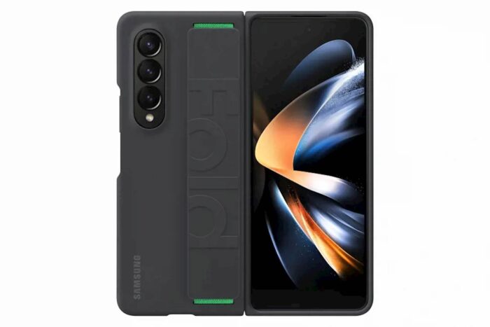 SAMSUNG GALAXY Z FOLD4 SILICON GRIP BLACK