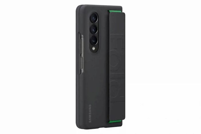 SAMSUNG GALAXY Z FOLD4 SILICON GRIP BLACK - Image 4