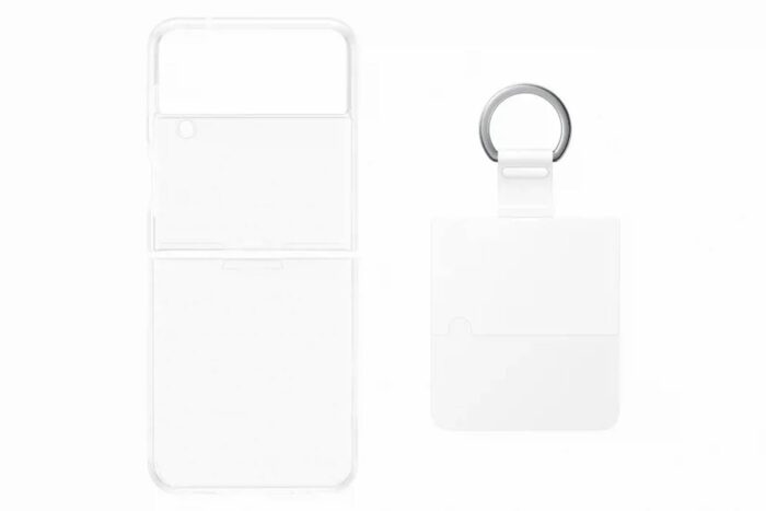 SAMSUNG GALAXY Z FLIP4 RING CLEAR COVER TRANSPAR.