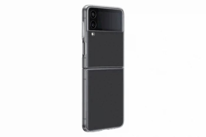 SAMSUNG GALAXY Z FLIP4 CLEAR SLIM COVER TRANSPARENT - Image 3