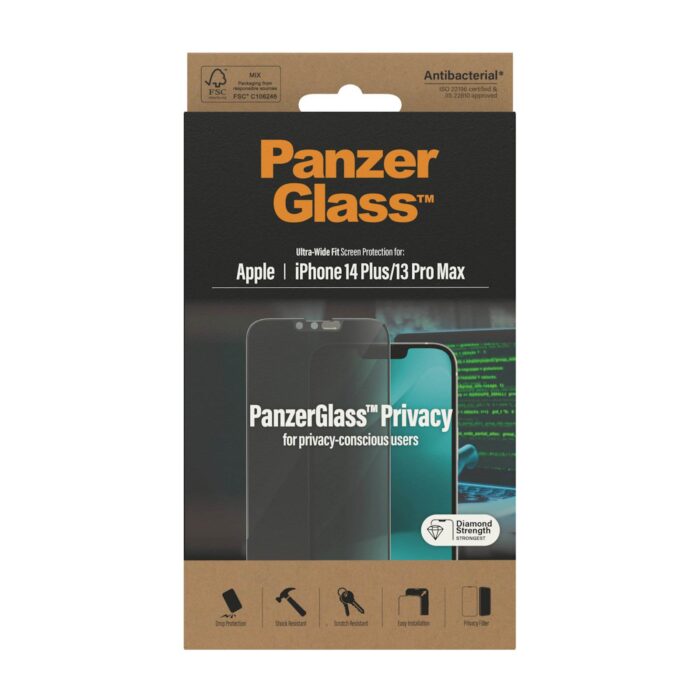 PANZERGLASS IPHONE 14 MAX/13 PRO MAX UWF PRIV. AB - Image 3