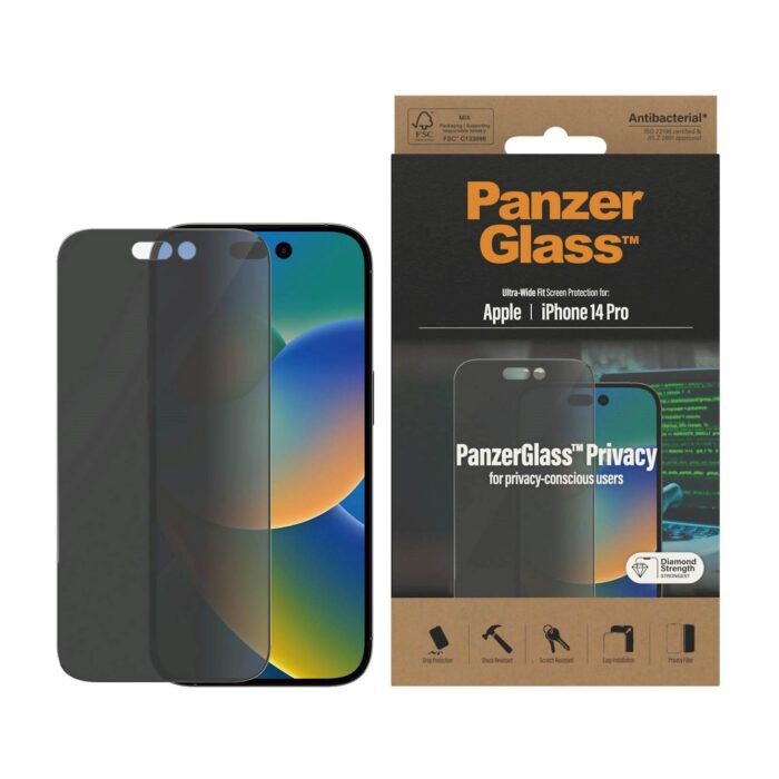 PANZERGLASS IPHONE 14 PRO UWF PRIVACY AB - Image 4