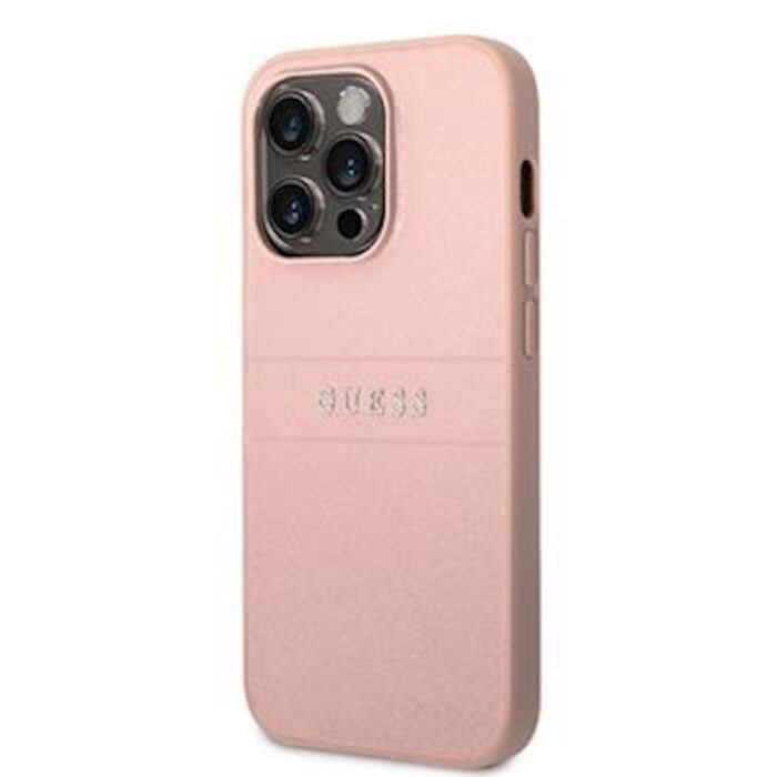 GUESS OVITEK SAFFIANO IPHONE 14 PRO MAX PINK