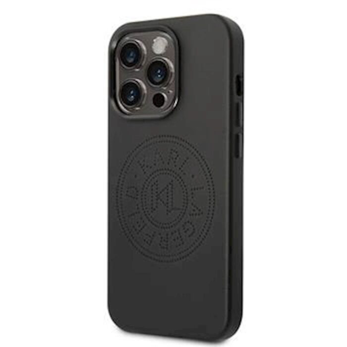KARL LAGERFELD OVITEK LOGO IPHONE 14 PRO MAX BLACK