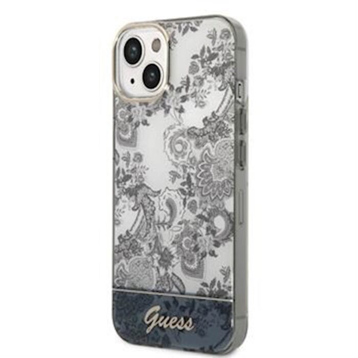 GUESS OVITEK TOILE DE JOUY IPHONE 14 PLUS GREY