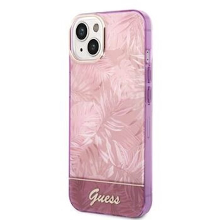 GUESS OVITEK JUNGLE IPHONE 14 PINK
