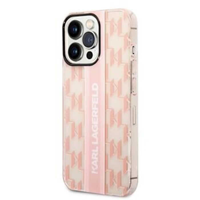 KARL LAGERFELD OVITEK MONO IPHONE 14 PRO PINK