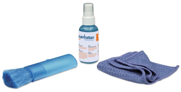 LCD Čistilni kit MANHATTAN, brez alkohola, 60ml, čistilna raztopina,