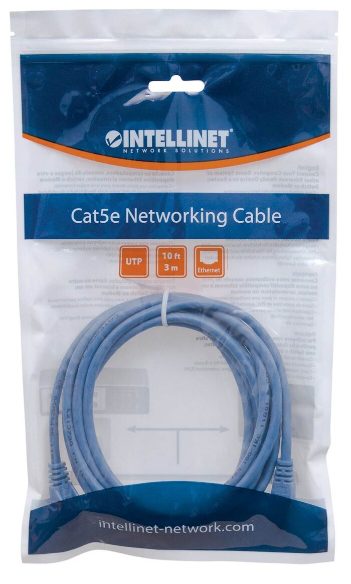 Mrežni kabel Intellinet 2 m Cat6, CCA, moder - Image 5