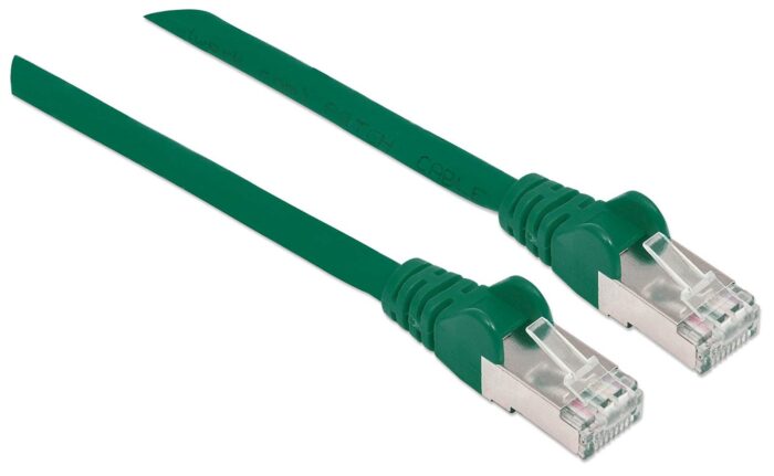 Mrežni kabel Intellinet 0.5 m Cat6A, CU, zelen - Image 3