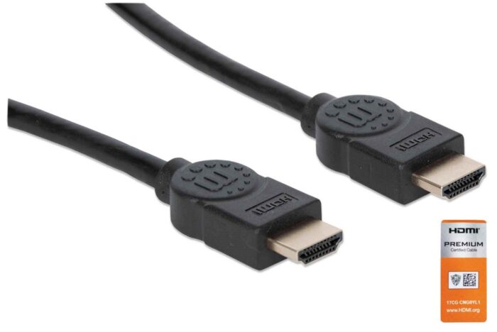 HDMI kabel z Ethernetom 1 m črn MANHATTAN - Image 3
