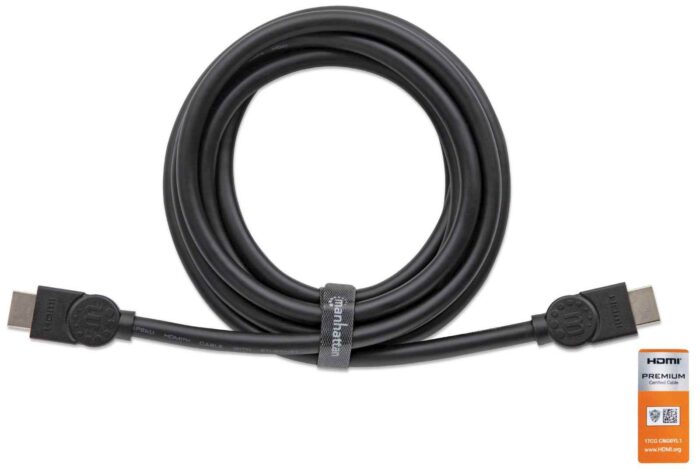HDMI kabel z Ethernetom 1 m črn MANHATTAN - Image 4