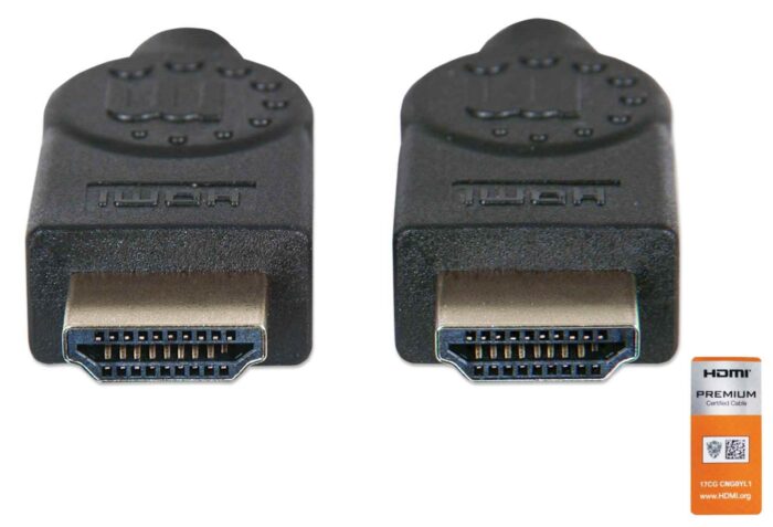 HDMI kabel z Ethernetom 1 m črn MANHATTAN - Image 5