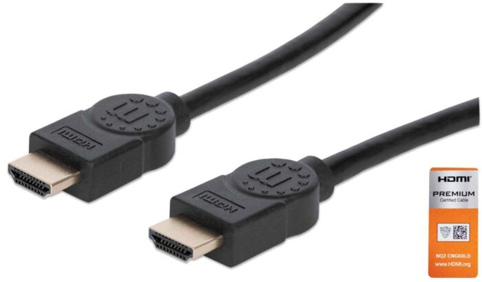 HDMI kabel z Ethernetom 1,8 m črn MANHATTAN - Image 3