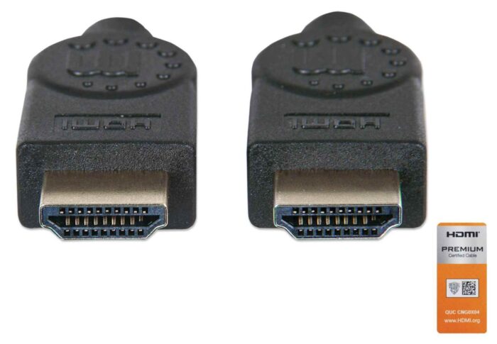 HDMI kabel z Ethernetom 1,8 m črn MANHATTAN - Image 4