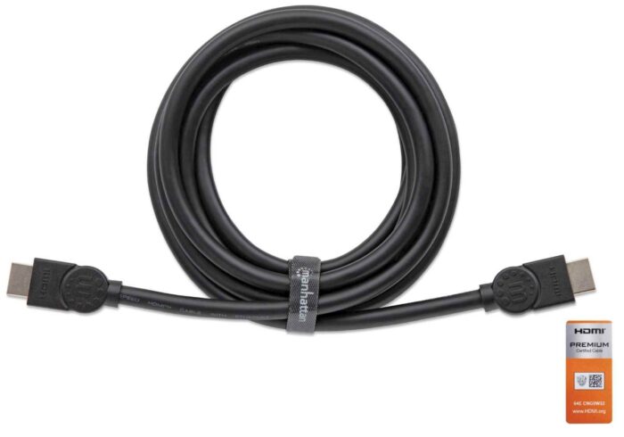 HDMI kabel z Ethernetom 1,8 m črn MANHATTAN - Image 5