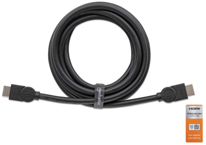 HDMI kabel z Ethernetom 3 m črn MANHATTAN - Image 4
