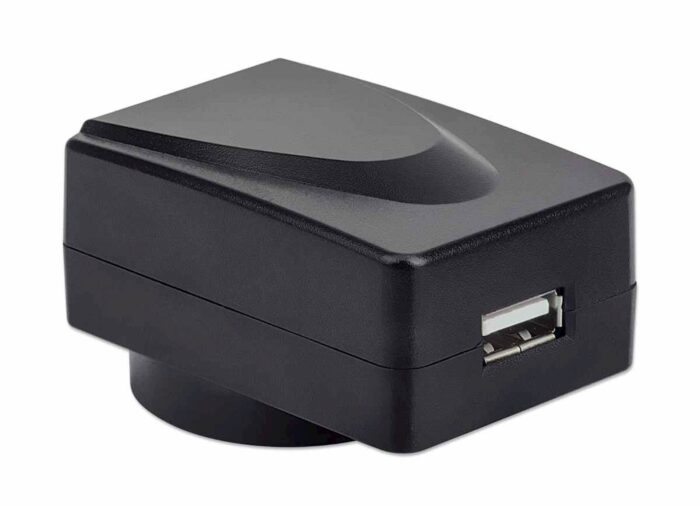 Stenski polnilnik in potovalni adapter MANHATTAN, USB-A, zamenljivi vtiči za - Image 3