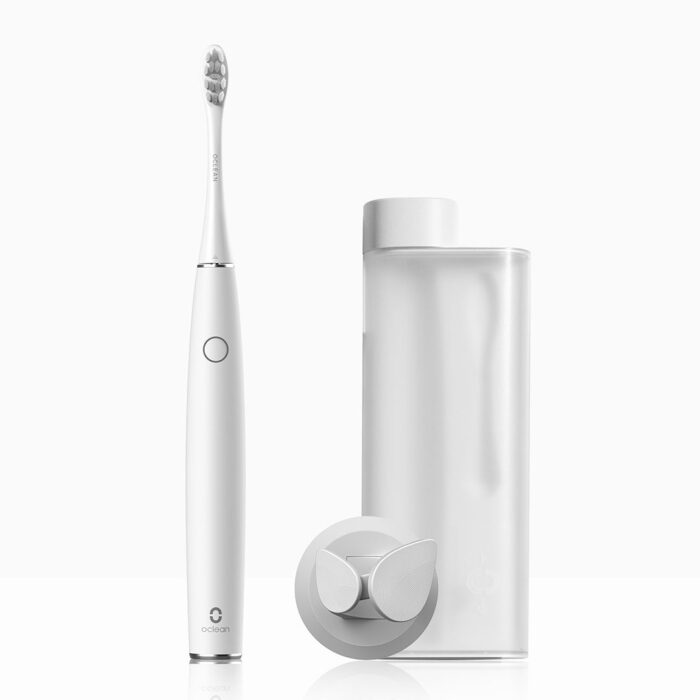 Oclean Air 2 električna sonična zobna ščetka s stenskim nosilcem in etuijem