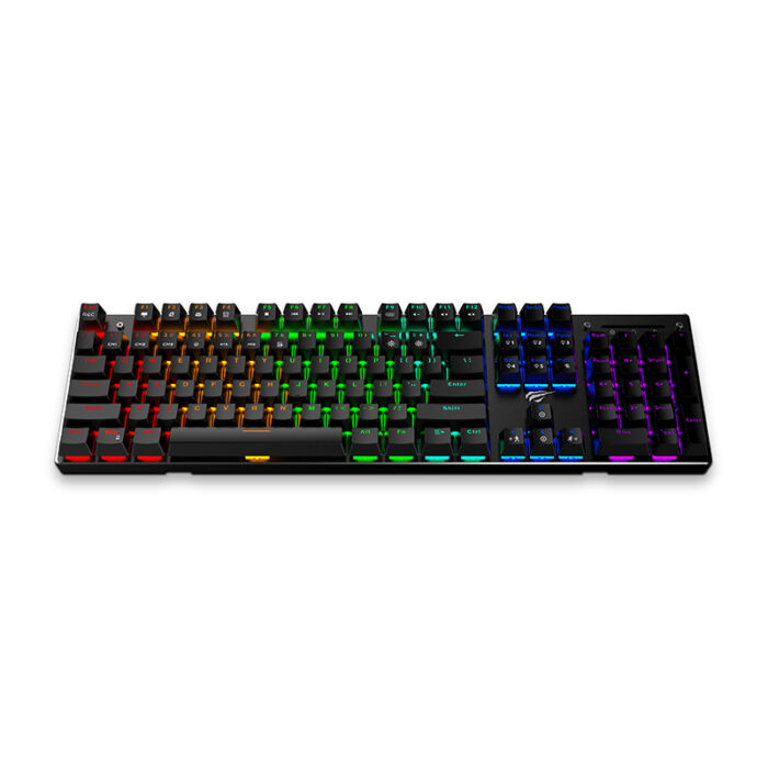 HAVIT Gamenote USB mehanska tipkovnica HV-KB498L  - SLO znaki - Image 4